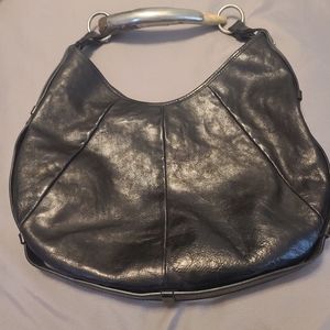 Yves Saint Laurent Hobo Handbag with Bone Handle